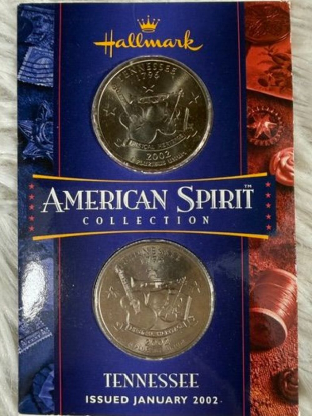 Vintage Hallmark TENNESSEE American Spirit Collection Quarter Dollars